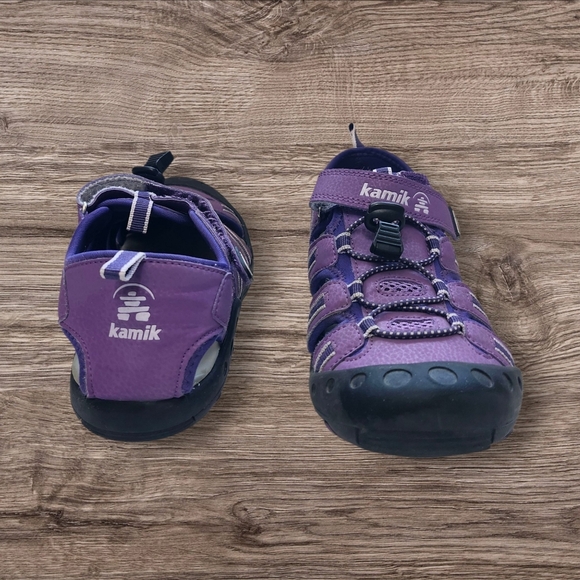 Kamik Crab Sz 6 Purple Sandals Cloaed-Toe Woman Youth Gorpcore Hiking Outdoor - Picture 13 of 13
